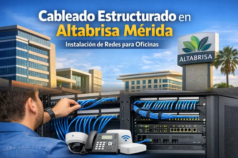 Instalación-de-cableado-estructurado-en-Altabrisa-Mérida