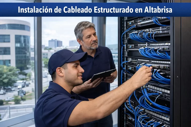 instalacion de cableado estructurado altabrisa merida